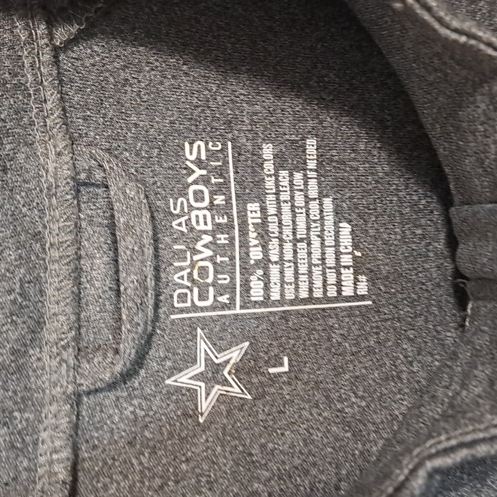Dallas Cowboys "Arnie" quarter zip authentic shirt/jacket - L - Picture 2 of 6